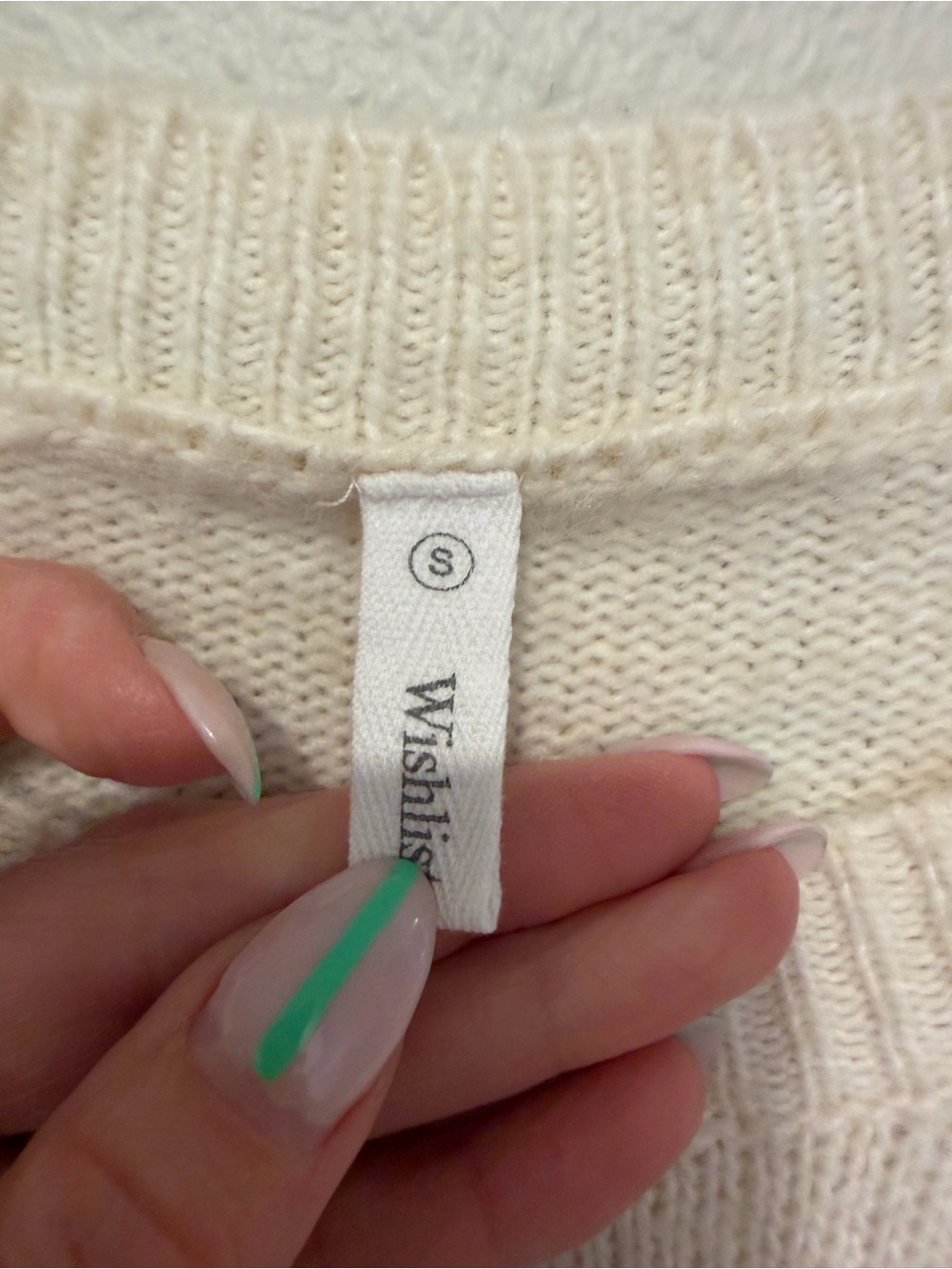 Wishlist Cream 'VACAY' Embellished Crewneck Sweater - Picture 4 of 11
